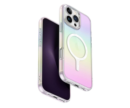 Etui / obudowa na smartfona Uniq Etui Iridescia do iPhone 16 Pro Max Magclick Charging holo